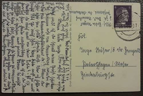 WWII German Postcard