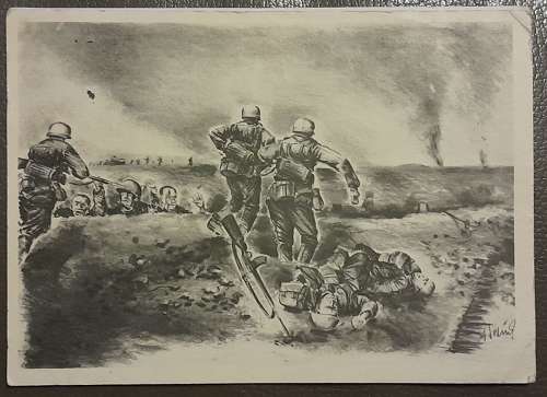 WWII German Postcard