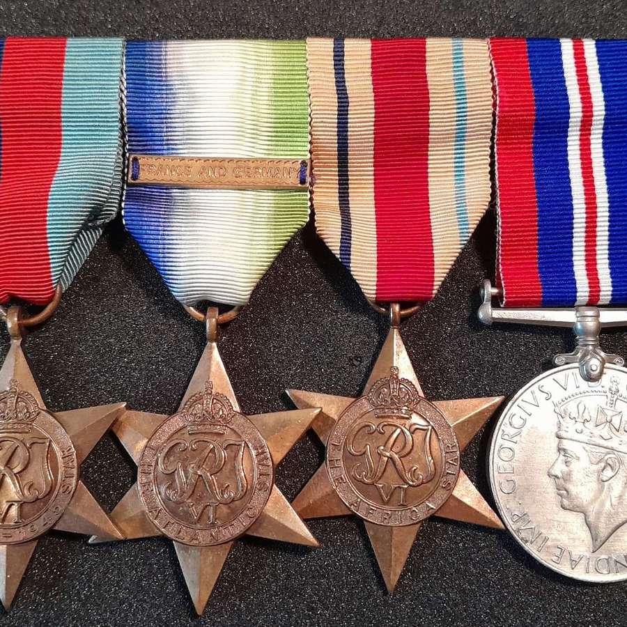 WWII Navy medal bar.