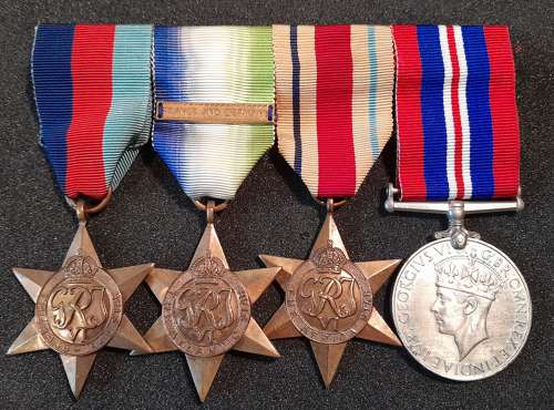 WWII Navy medal bar.