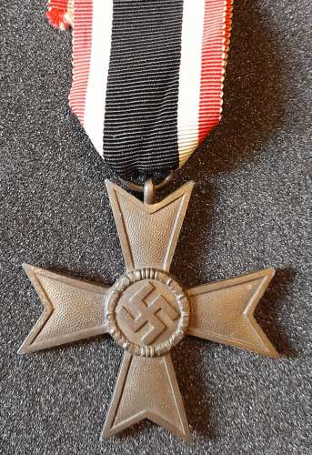 War Merit Cross Second Class without Swords