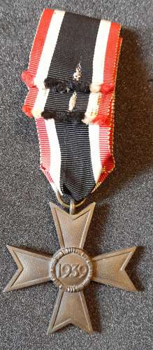 War Merit Cross Second Class without Swords