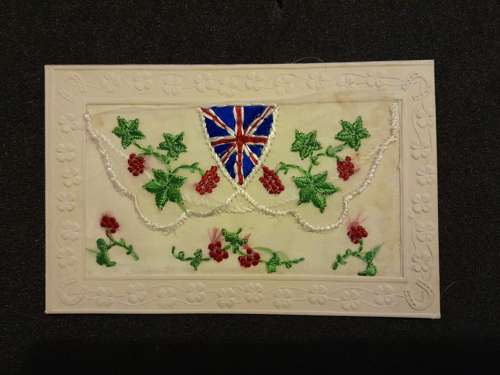 WWI Silk Postcard