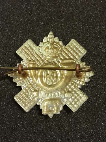 Highland light Infantry Cap Badge