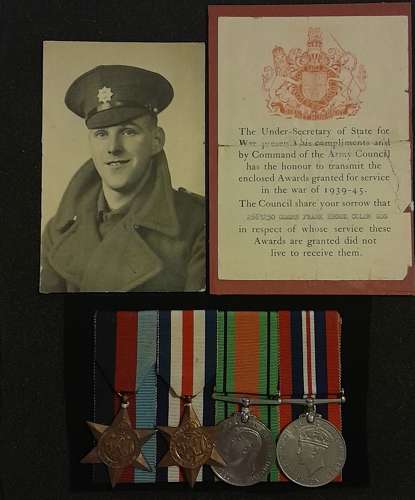 Normandy 4th Battalion (Armoured)Coldstream Guards casualty group