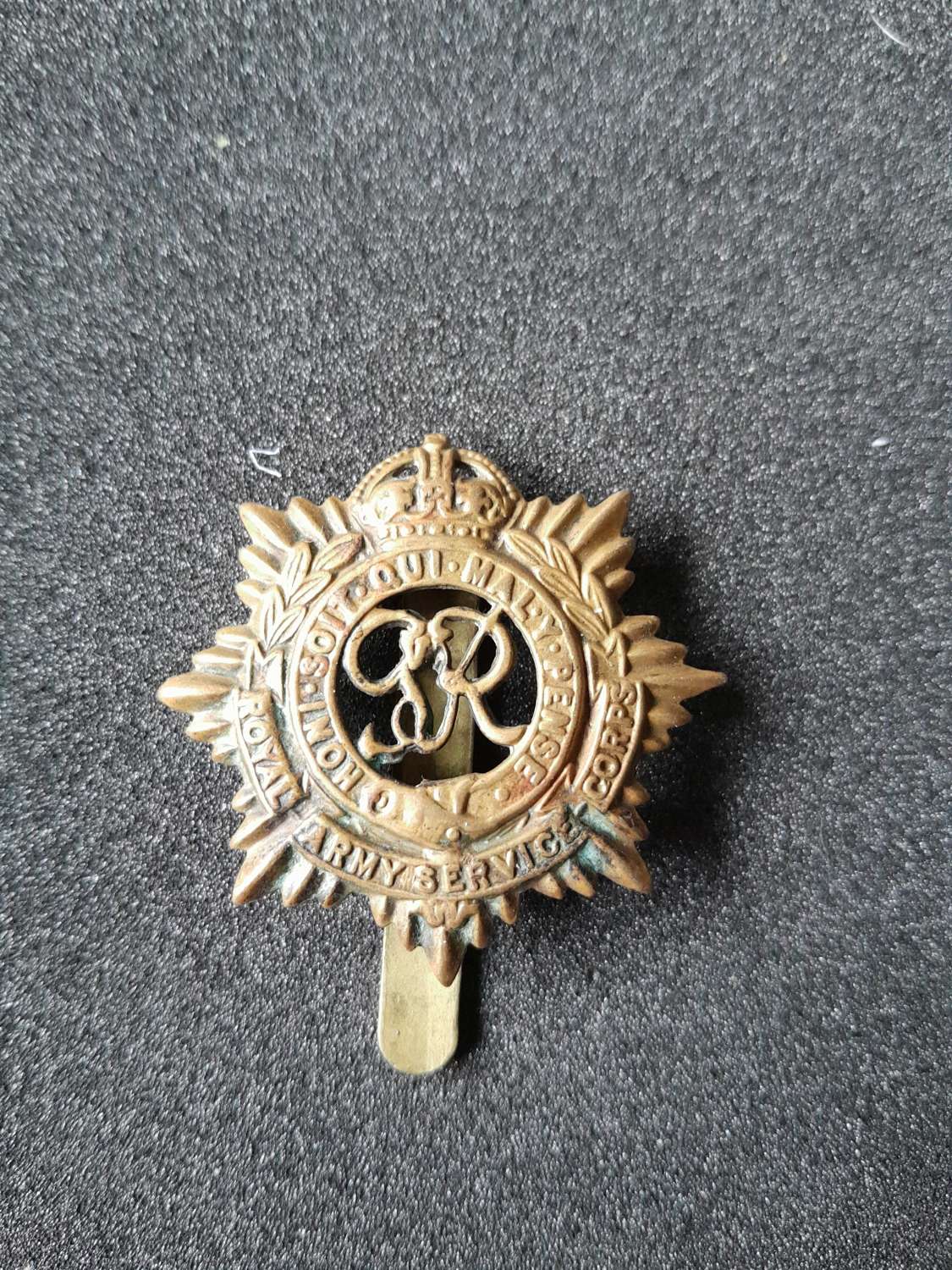 Royal Army Service Corps Cap Badge