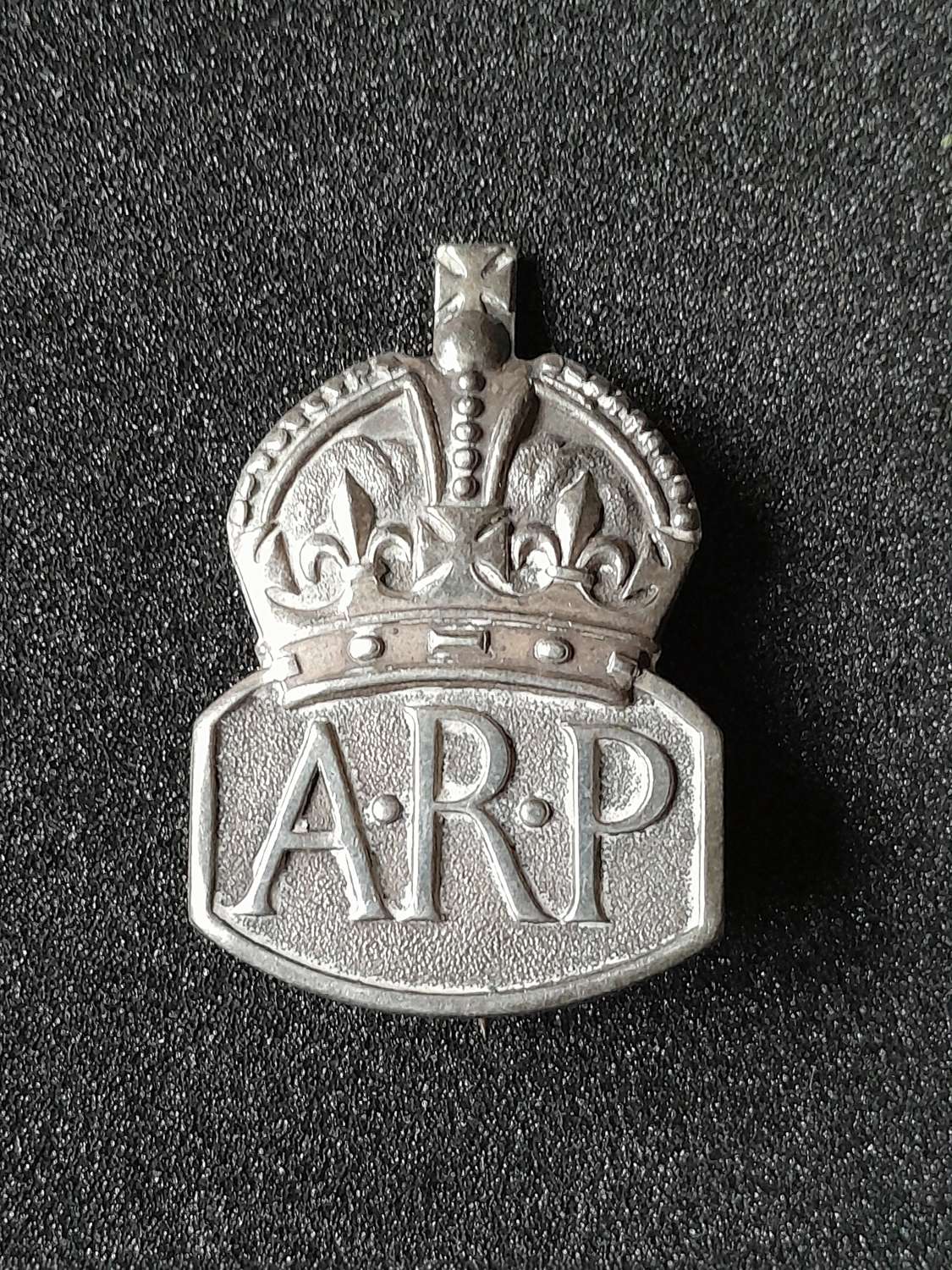 Hallmarked Silver ARP Badge