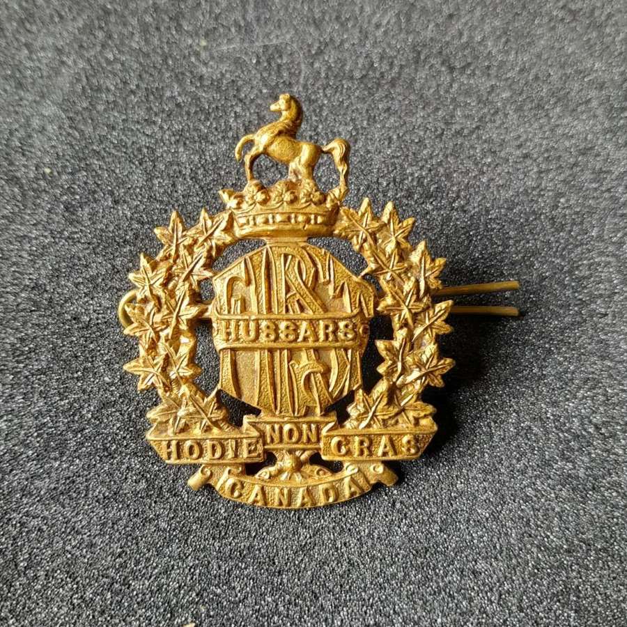 1st Canadian Hussars Cap Badge