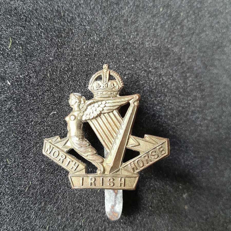 North Irish Horse Cap Badge