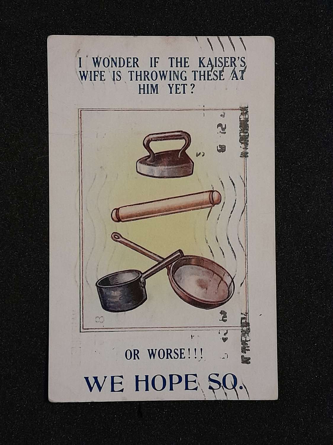 Humorous postcard