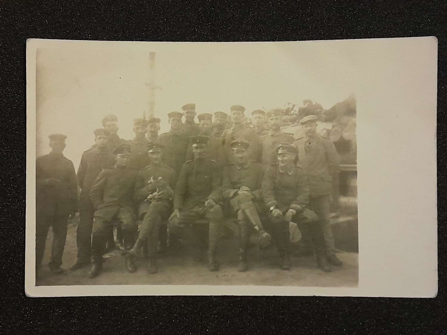 1917 posted Group Photo of German Soldiers