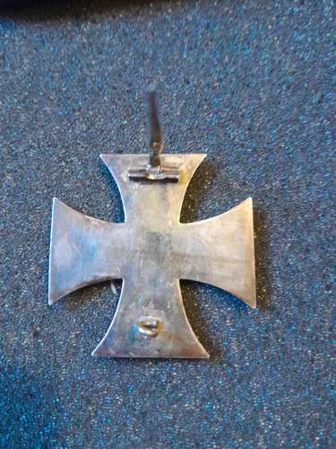 Iron Cross 1st Class in 800 silver