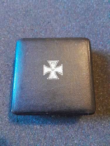Iron Cross 1st Class in 800 silver