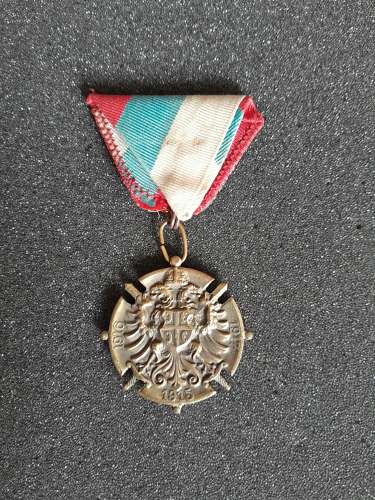 Serbian Commemorative Medal For the Great War 1914 - 1918