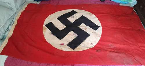 Large Nazi Party Flag