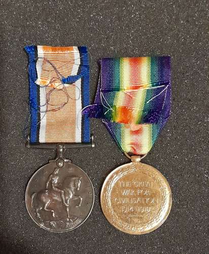 World war one pair to Lieut G.M. Chappell
