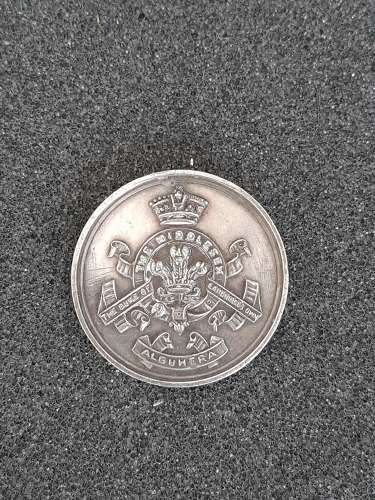 4th Battalion Middlesex Regiment Inter Company Football Tournament Med