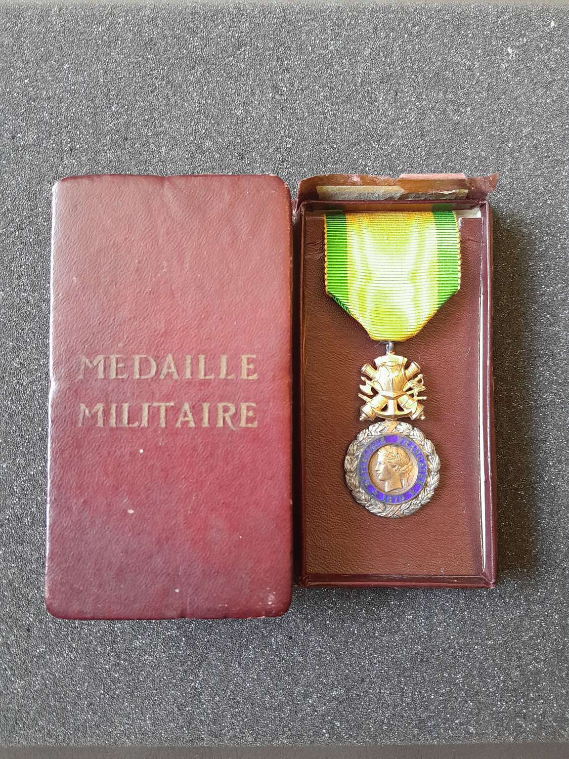 Cased World War One Period French Third Republic Medaille Militaire