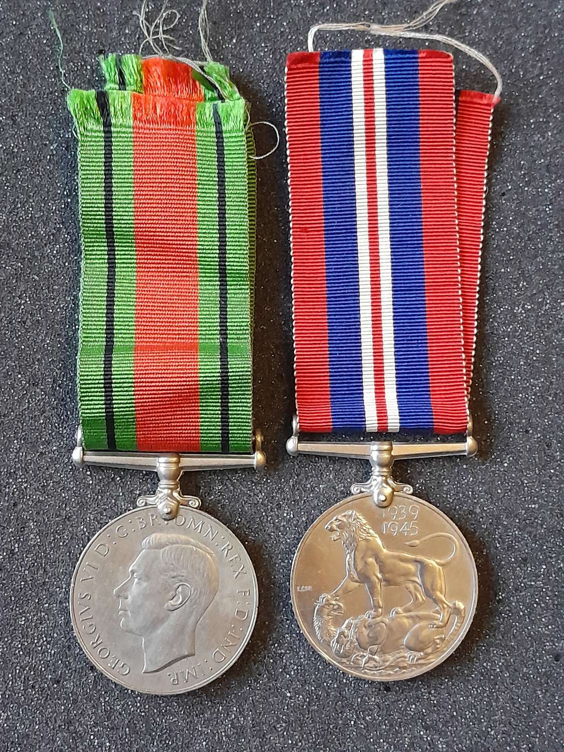 WWII Defence and War Medal