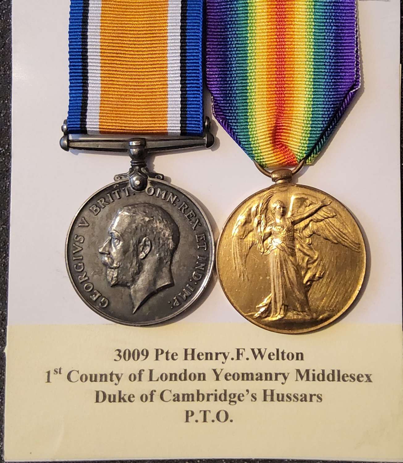 1st county of London yeomanry  middlesex, Duke of Cambridges Hussars