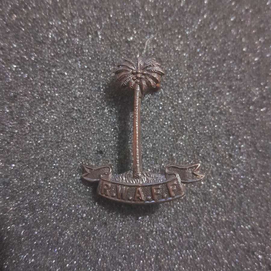 Royal West African Field Force Collar Badge