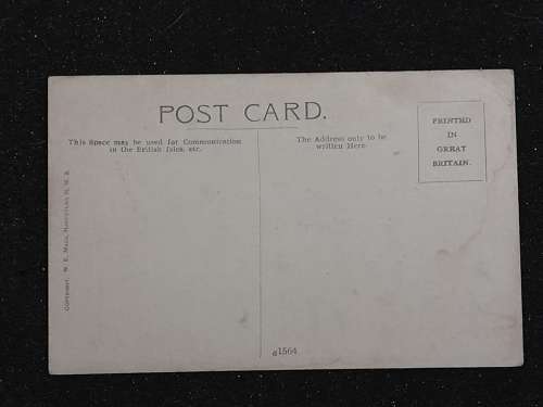 WWI British Postcard