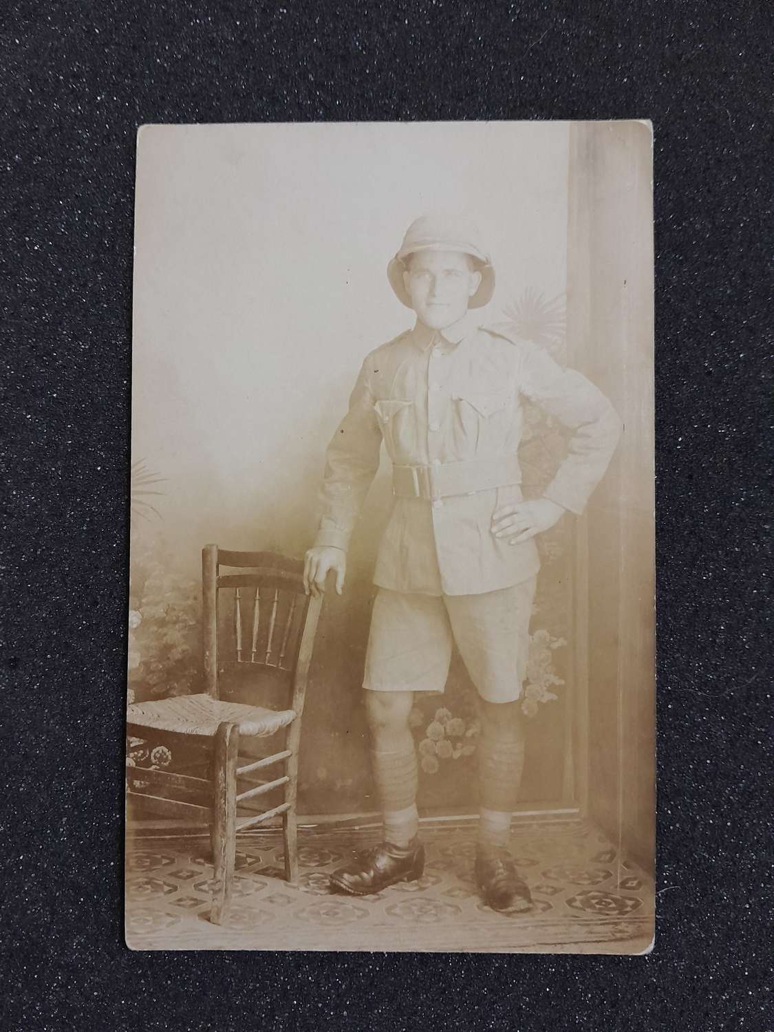 WWI Soldier in Tropical Uniform