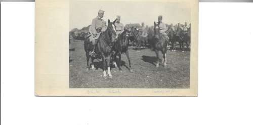 4 x WW1 Period postcard Austro Hungarian General inspecting a parade