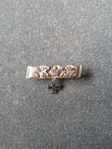 WWI German Patriotic badge 1914-1917