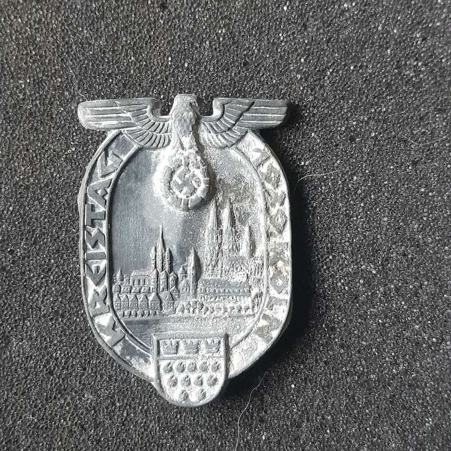 Third Reich Kreistag 1939 koln badge
