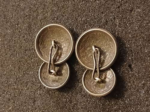 Rare Dutch 'Silent Resistance' Cuff Links