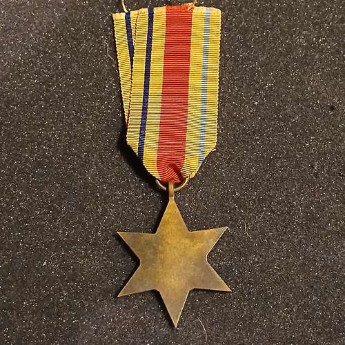 WWII Africa Star