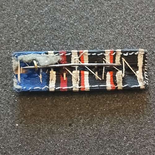 World War one and Two German Ribbon Bar